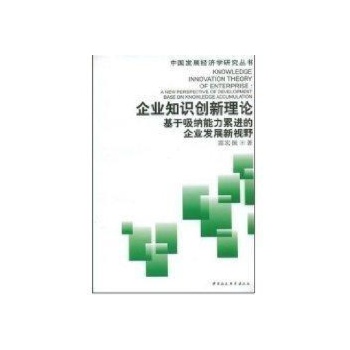 企业知识创新理论(中国发展经济学研究丛书) 